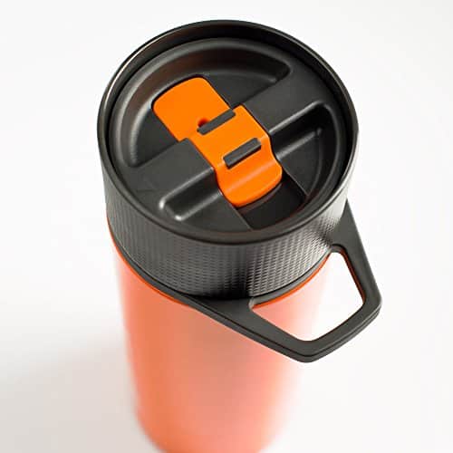 French Press Coffee Mug GSI Outdoors Glacier Stainless Commuter JavaPress