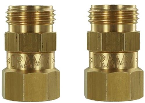Dramm Brass Garden Hose Swivel Pack Of 2