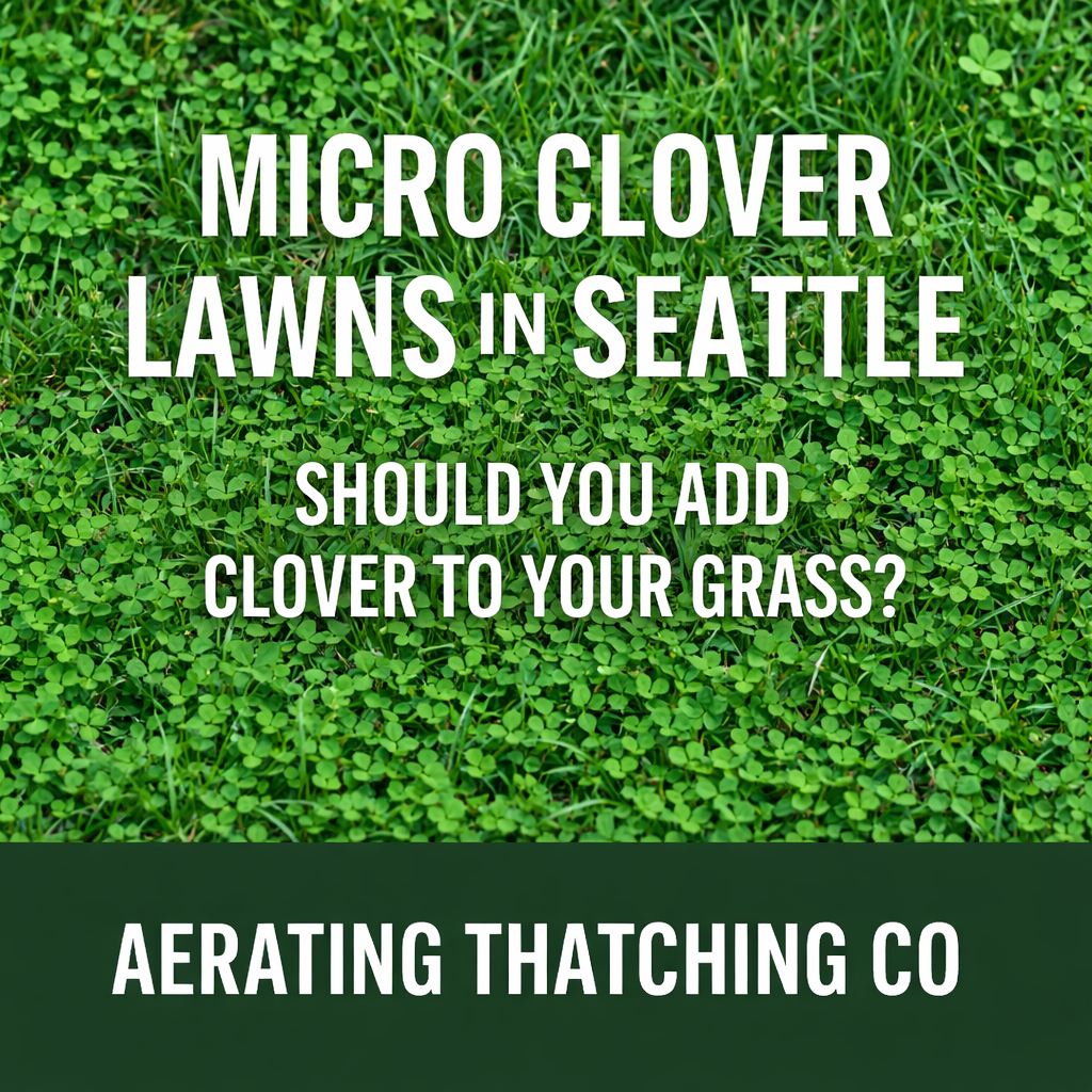 Micro Clover Lawns in Seattle: Should You Add Clover to Your Grass