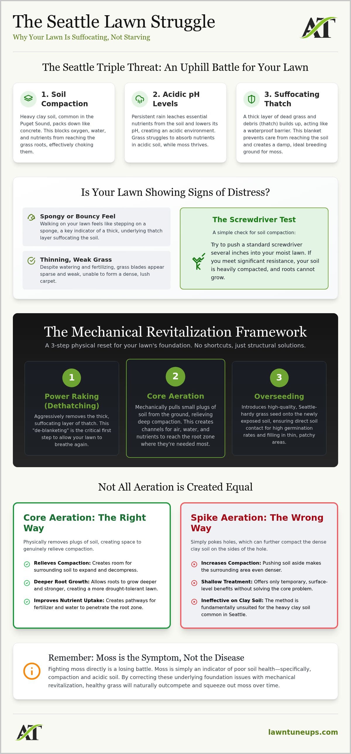 Lawn Revitalization Service: A Seattle Case Study in Turf Transformation