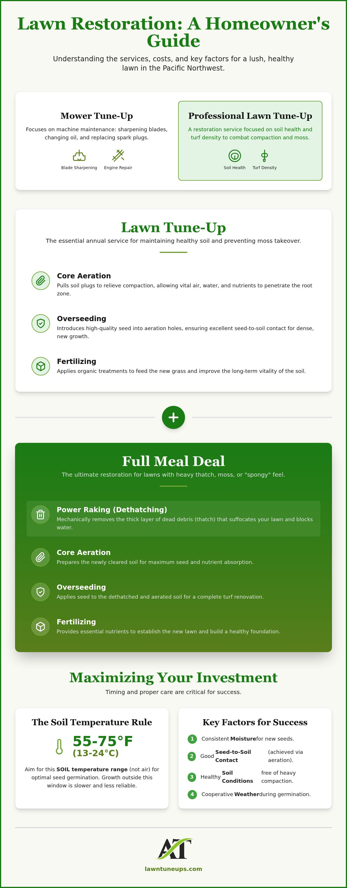 Professional Lawn Tune Up Cost: 2026 Price Guide & Service Comparison