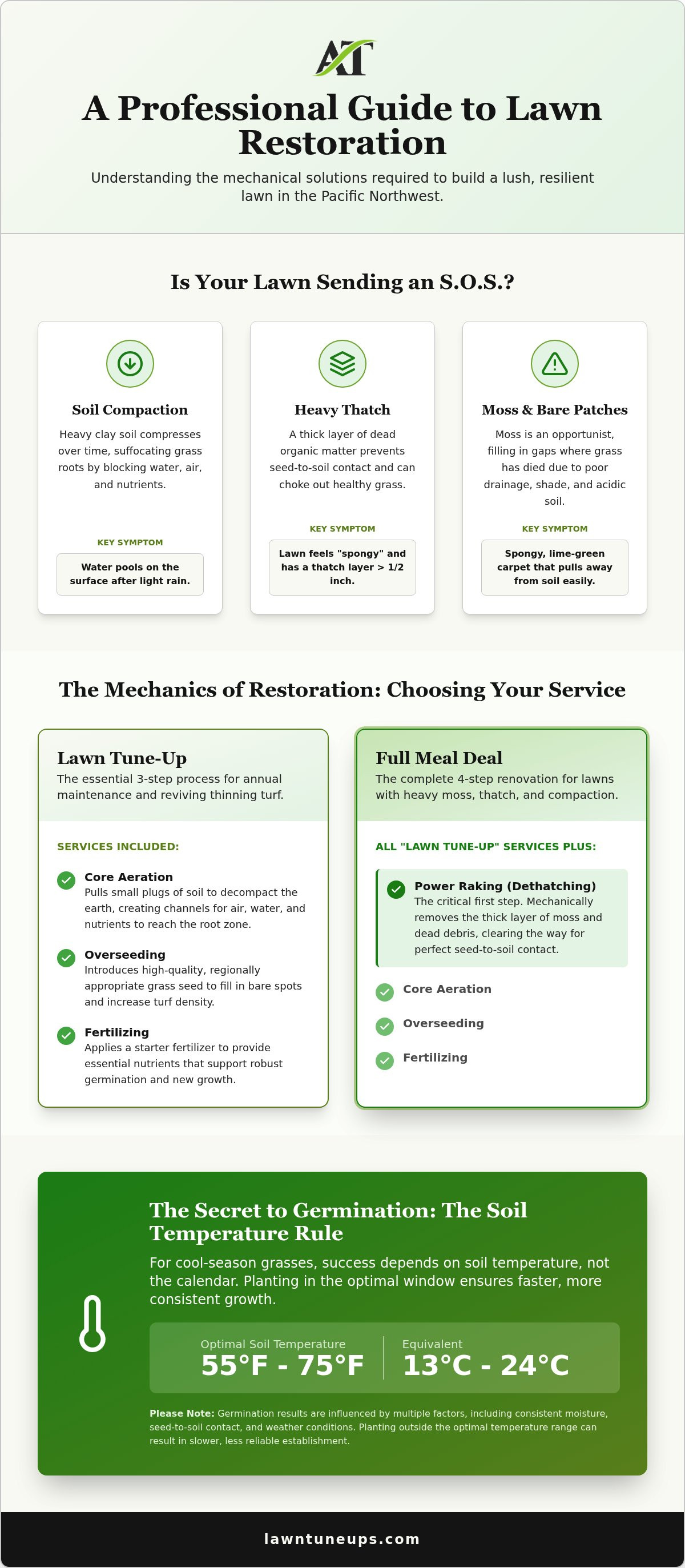 Green Lake Lawn Repair: The Professional Guide to Thicker Turf in 2026